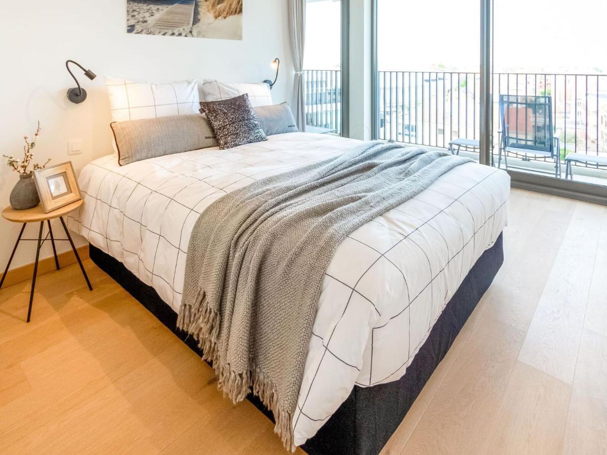 Luxurious Crystal Sea View Apartment With 2 Terraces Ostende Szoba fotó