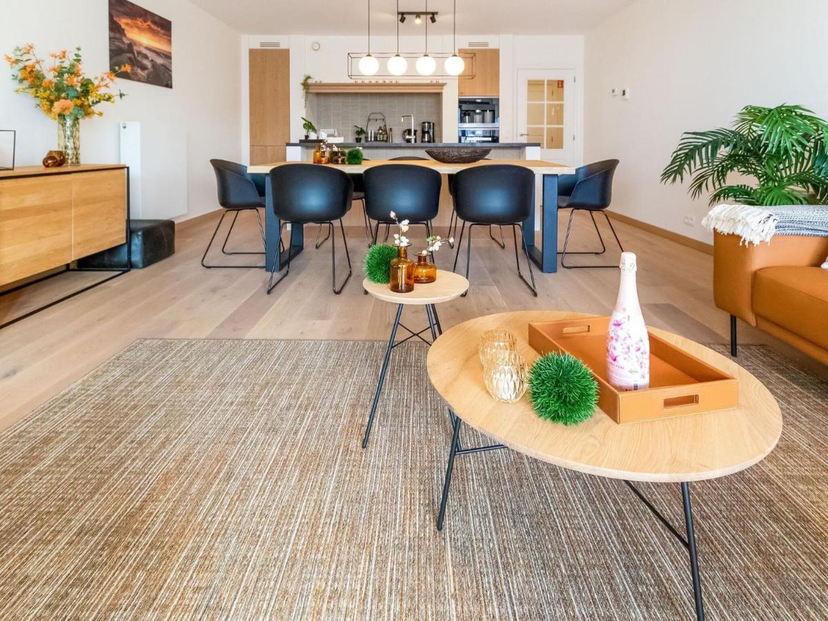 Luxurious Crystal Sea View Apartment With 2 Terraces Ostende Kültér fotó