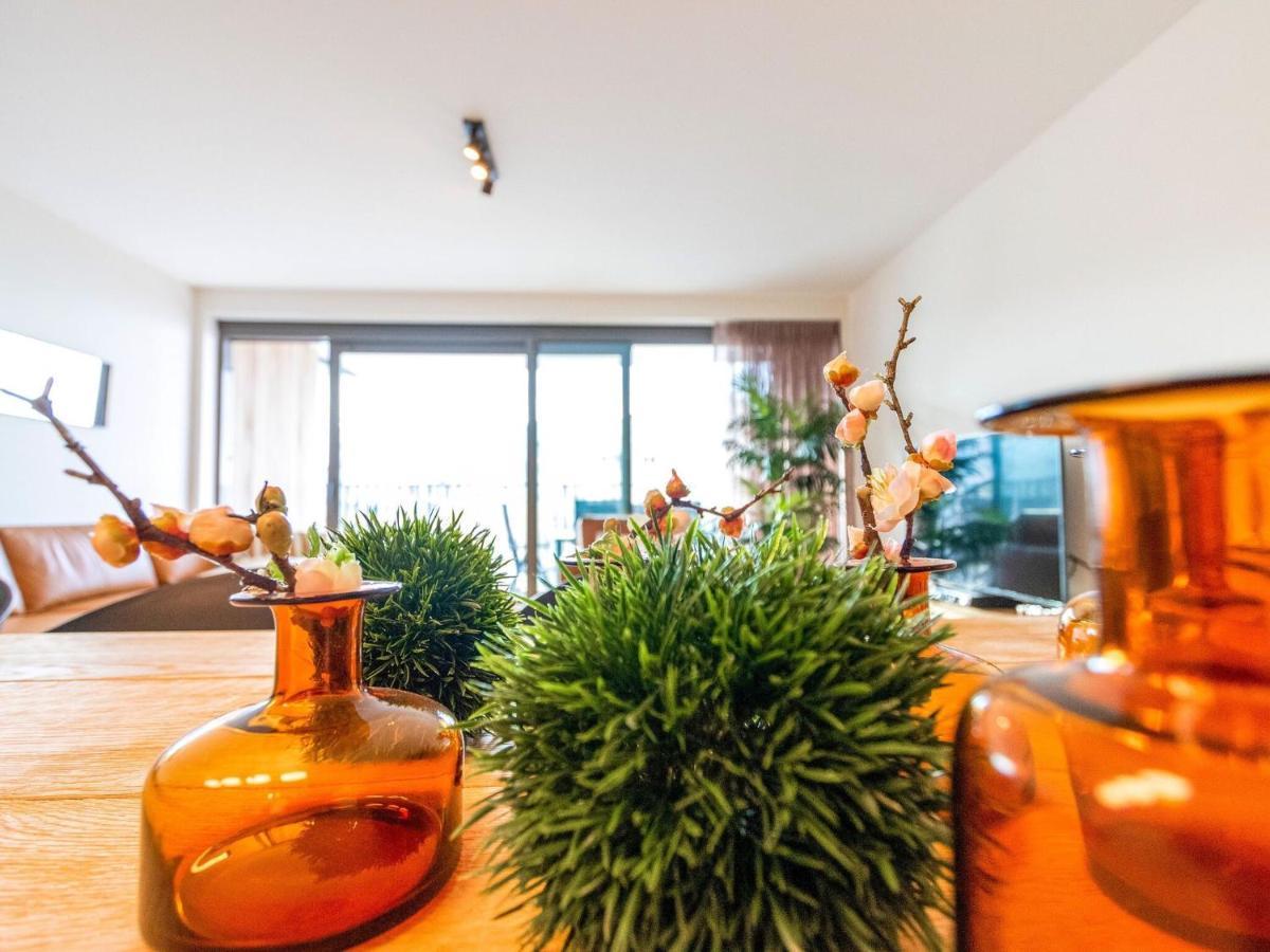 Luxurious Crystal Sea View Apartment With 2 Terraces Ostende Kültér fotó