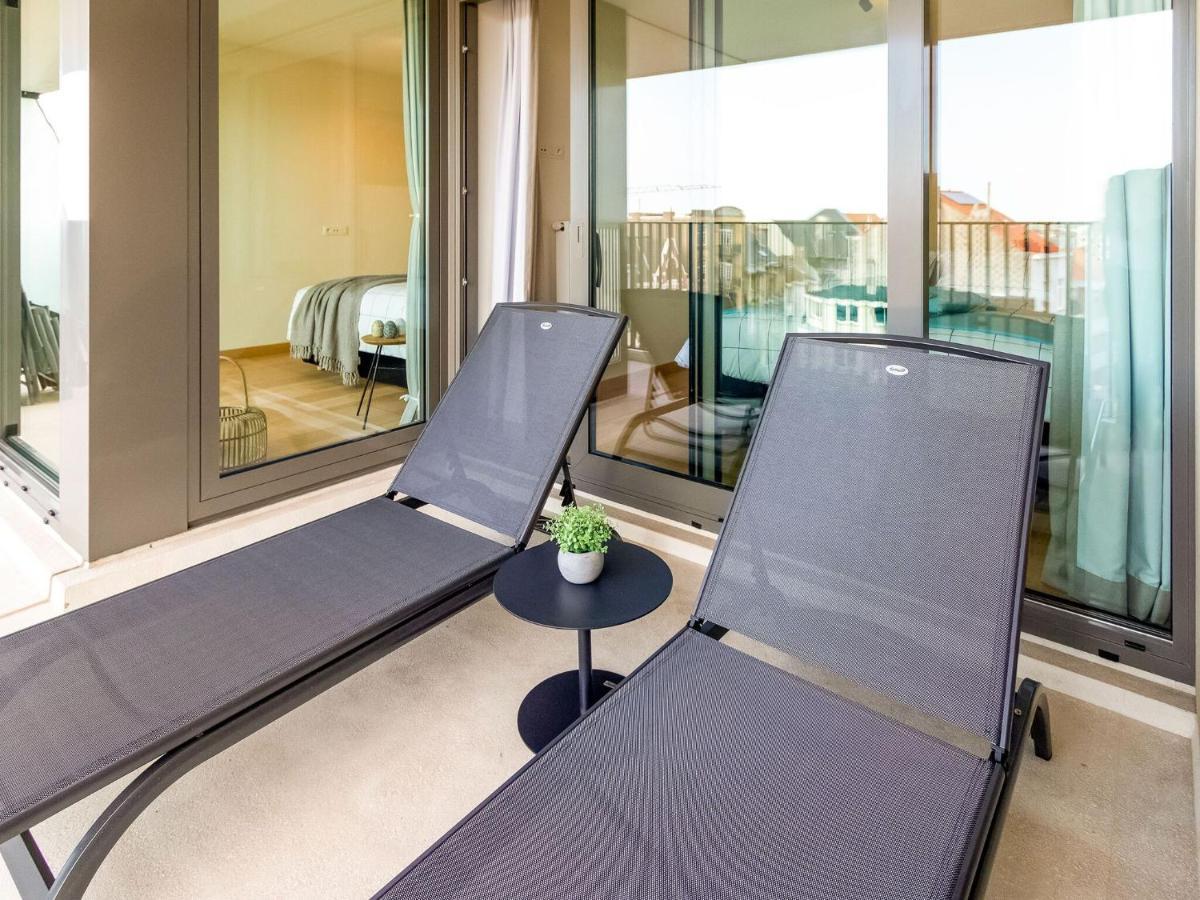 Luxurious Crystal Sea View Apartment With 2 Terraces Ostende Kültér fotó