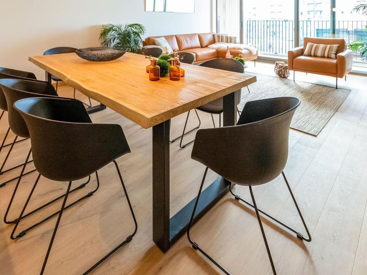 Luxurious Crystal Sea View Apartment With 2 Terraces Ostende Kültér fotó