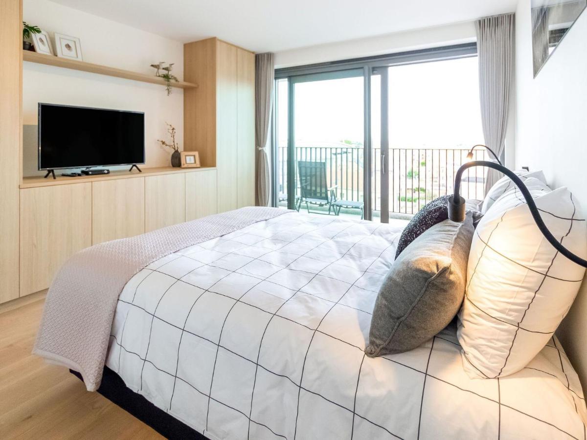 Luxurious Crystal Sea View Apartment With 2 Terraces Ostende Kültér fotó