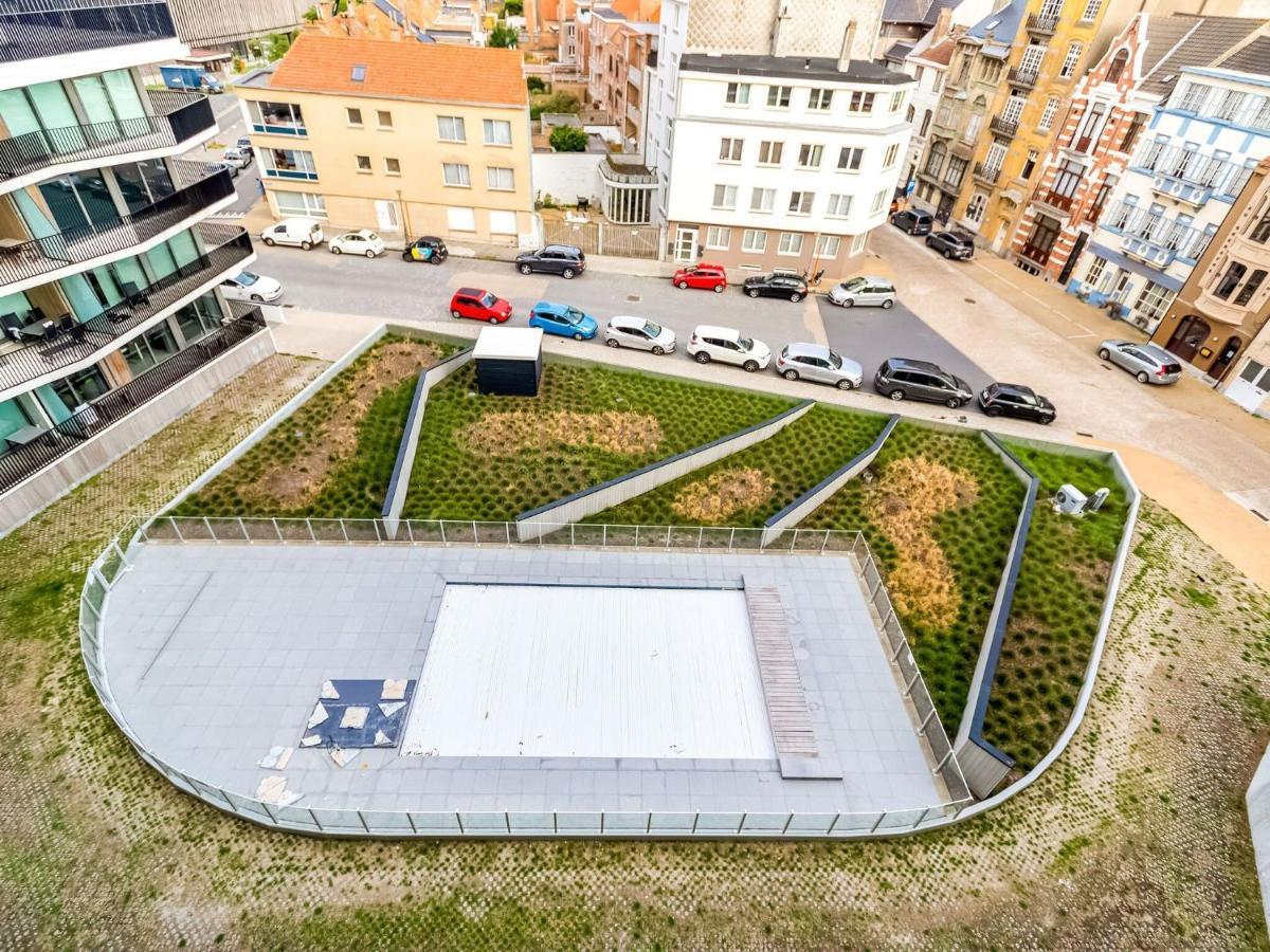 Luxurious Crystal Sea View Apartment With 2 Terraces Ostende Kültér fotó