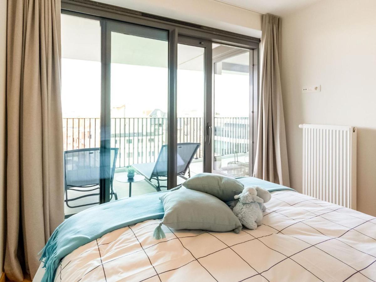 Luxurious Crystal Sea View Apartment With 2 Terraces Ostende Kültér fotó